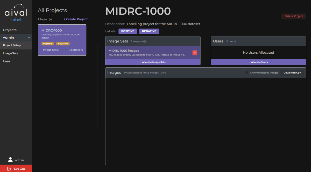 Created Project Image