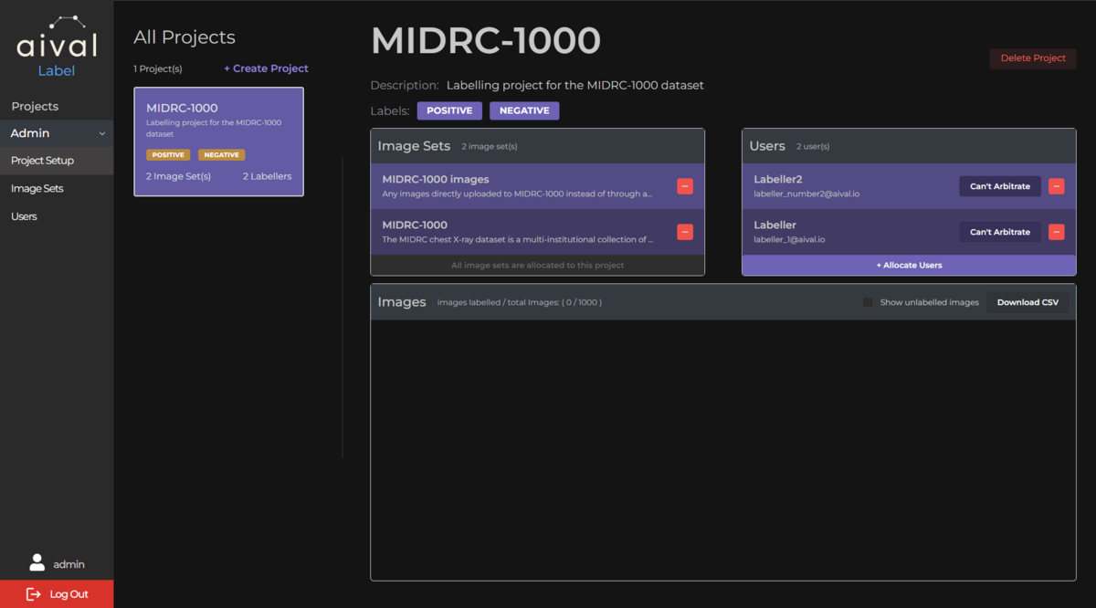 Loaded Project Image Set Image