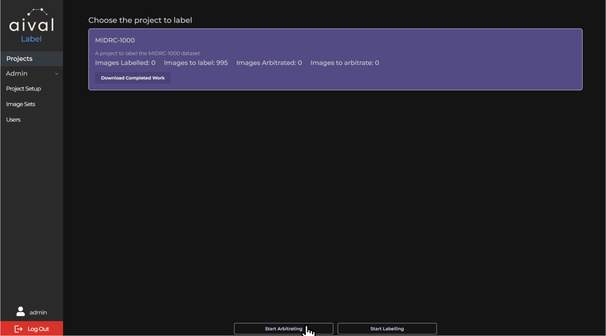 Labeller Project home page Image